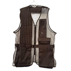 Bob Allen Mesh Shooting Hunting Vest size XXL Made in USA Excellent Condition